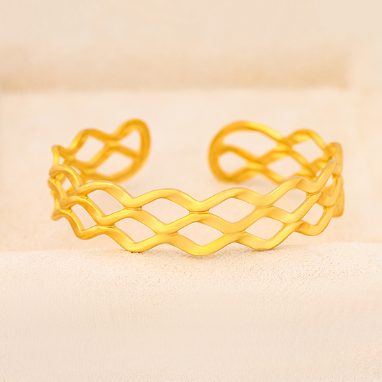  golden cuff bracelet